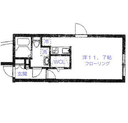 武蔵大学賃貸マンション・1R
