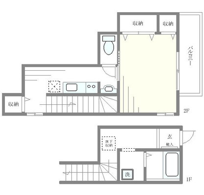 武蔵大学 アパート 1K
