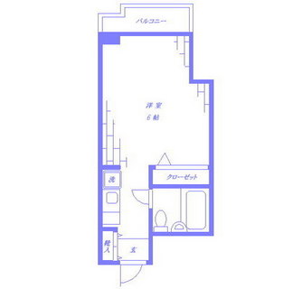 東京都練馬区栄町 賃貸マンション 1K