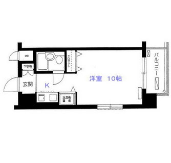 東京都練馬区桜台１丁目 賃貸マンション 1R