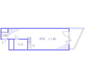 東京都中野区鷺宮４丁目 賃貸マンション 1R