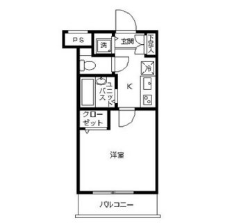 東京都練馬区中村北２丁目 賃貸マンション 1K