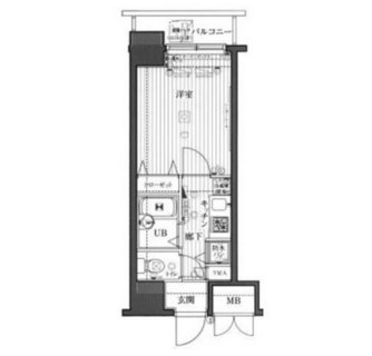 東京都練馬区中村北１丁目 賃貸マンション 1K