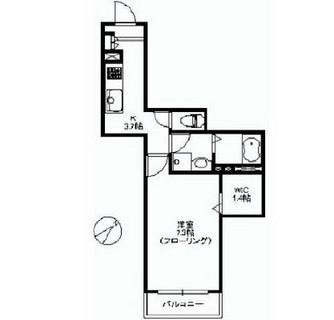 東京都練馬区平和台４丁目 賃貸マンション 1K