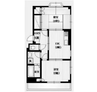 東京都中野区江原町２丁目 賃貸マンション 2DK