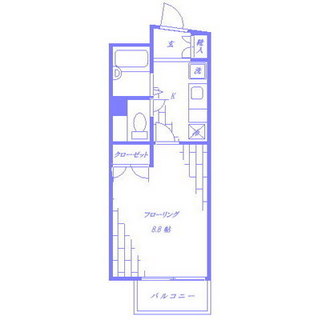 東京都練馬区豊玉北３丁目 賃貸マンション 1K