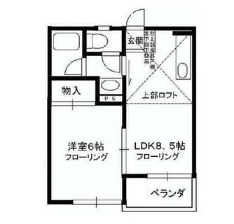 東京都中野区江原町１丁目 賃貸アパート 1LDK