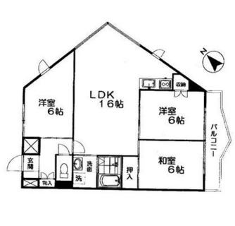 東京都練馬区豊玉北３丁目 賃貸マンション 3LDK