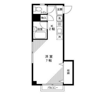 東京都豊島区南長崎５丁目 賃貸マンション 1K