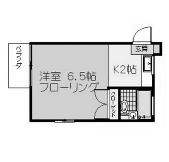 東京都練馬区小竹町１丁目 賃貸アパート 1K