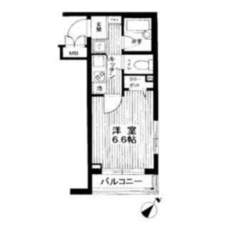 東京都練馬区豊玉北３丁目 賃貸マンション 1K