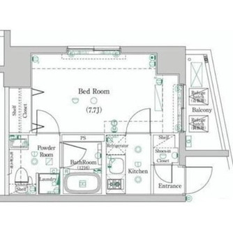 東京都板橋区小茂根１丁目 賃貸マンション 1K