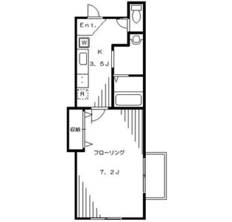 東京都練馬区小竹町１丁目 賃貸アパート 1K