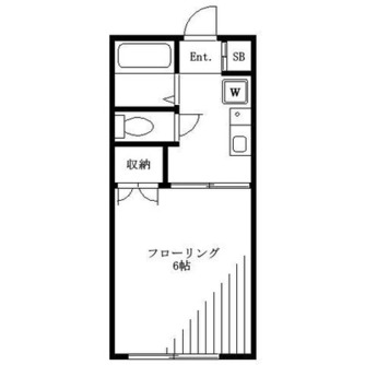 東京都中野区江原町２丁目 賃貸アパート 1K