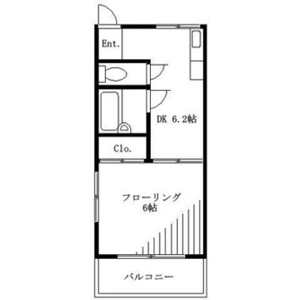 東京都中野区江原町２丁目 賃貸マンション 1DK