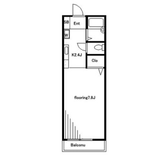 東京都練馬区豊玉北３丁目 賃貸マンション 1K