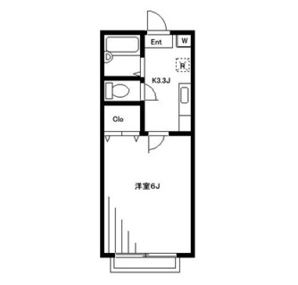 東京都練馬区小竹町２丁目 賃貸アパート 1K