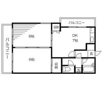 東京都豊島区長崎５丁目 賃貸マンション 2DK