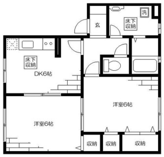 東京都練馬区桜台５丁目 賃貸アパート 2DK