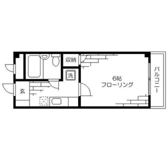 東京都練馬区豊玉北５丁目 賃貸マンション 1K