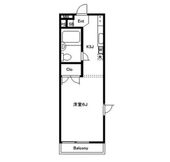 東京都練馬区小竹町１丁目 賃貸アパート 1K