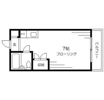 東京都練馬区桜台６丁目 賃貸マンション 1R