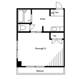 東京都練馬区豊玉上２丁目 賃貸マンション 1K