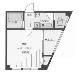 東京都練馬区豊玉北３丁目 賃貸マンション 1K