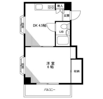 東京都練馬区豊玉中３丁目 賃貸マンション 1DK