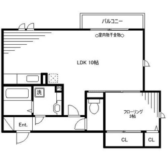 東京都中野区江原町３丁目 賃貸アパート 1LDK