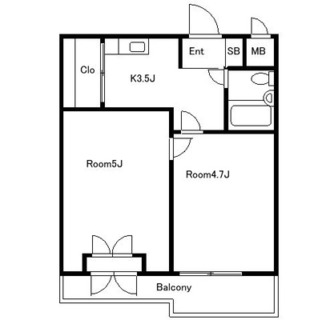 東京都豊島区長崎６丁目 賃貸マンション 2K