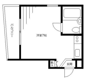 東京都練馬区桜台１丁目 賃貸マンション 1R