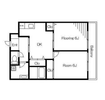 東京都板橋区小茂根１丁目 賃貸マンション 2DK