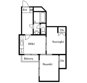 東京都練馬区豊玉北５丁目 賃貸マンション 2DK