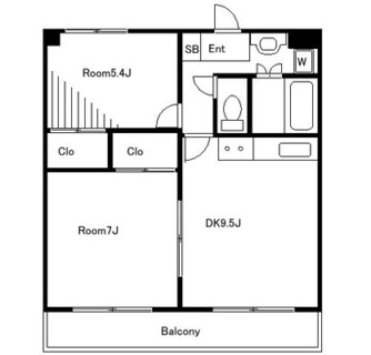 東京都練馬区豊玉北６丁目 賃貸マンション 2DK