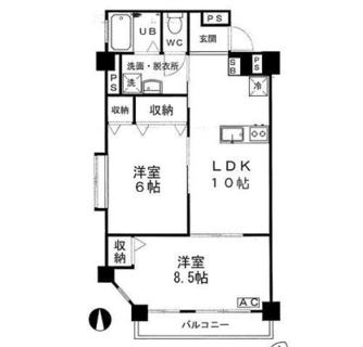 東京都練馬区豊玉北３丁目 賃貸マンション 2LDK