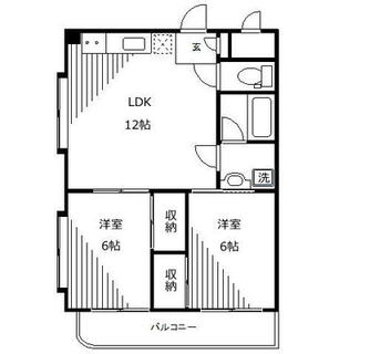 東京都板橋区向原２丁目 賃貸マンション 2LDK