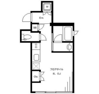 東京都練馬区桜台１丁目 賃貸マンション 1R