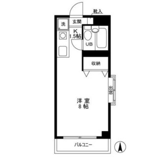 東京都練馬区豊玉中３丁目 賃貸マンション 1R