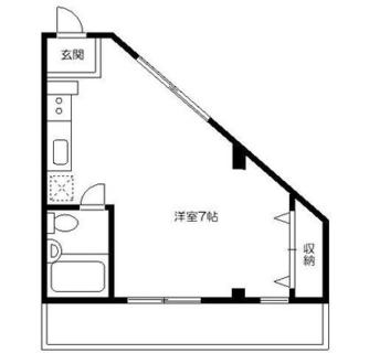 東京都練馬区豊玉中２丁目 賃貸マンション 1R