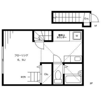 東京都新宿区西落合４丁目 賃貸アパート 1R