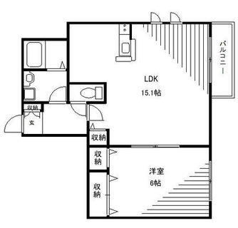 東京都練馬区中村１丁目 賃貸マンション 1LDK