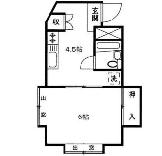 東京都豊島区長崎５丁目 賃貸マンション 1DK