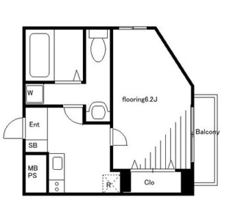 東京都練馬区豊玉北４丁目 賃貸マンション 1K