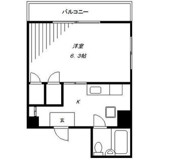 東京都練馬区豊玉北４丁目 賃貸マンション 1K