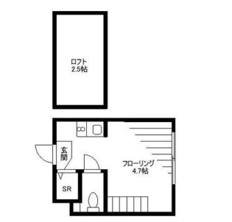 東京都新宿区西落合４丁目 賃貸アパート 1R