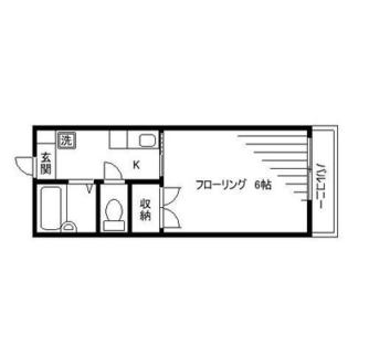 東京都中野区江原町１丁目 賃貸マンション 1K