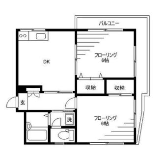 東京都中野区江原町３丁目 賃貸マンション 2DK