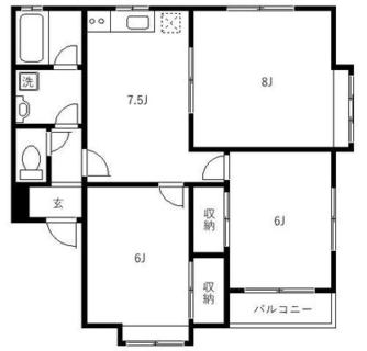 東京都練馬区桜台１丁目 賃貸アパート 3DK