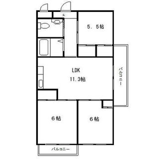 東京都中野区江古田１丁目 賃貸マンション 3LDK